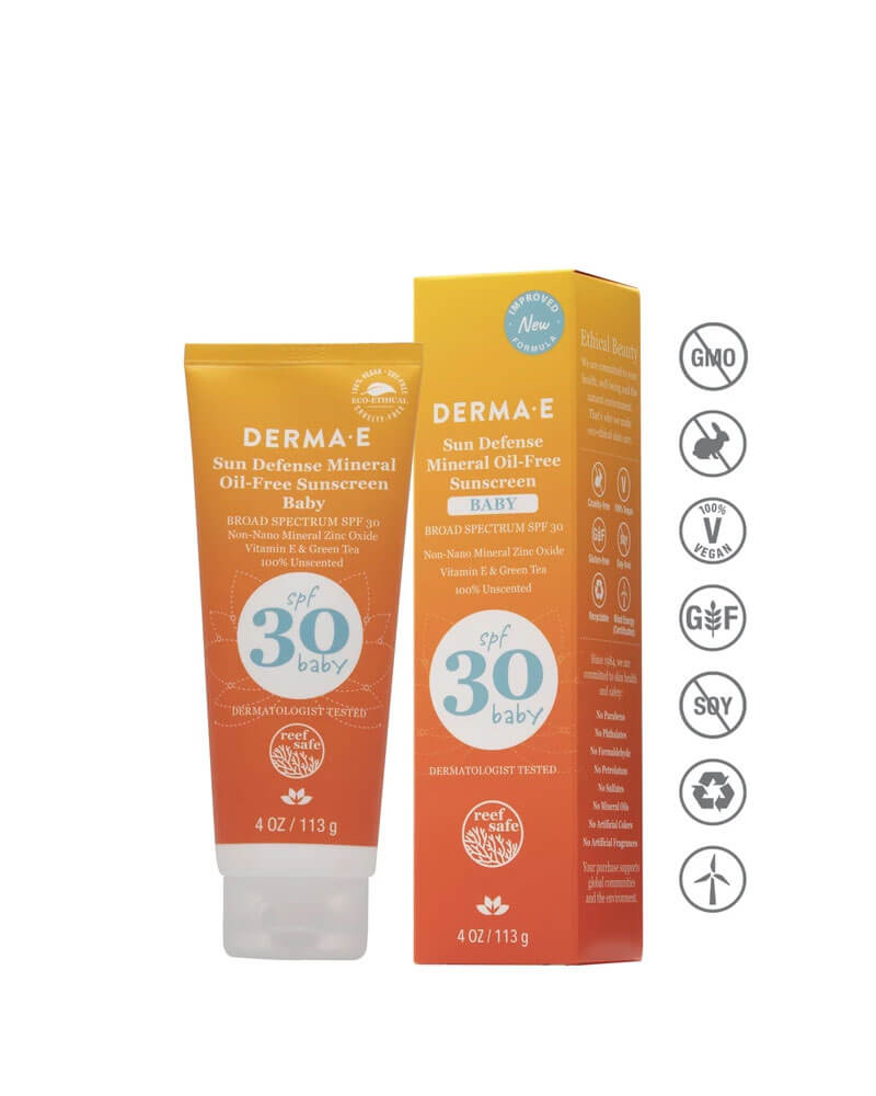 DERMAE Sun Defense Mineral Oil-Free Sunscreen Baby